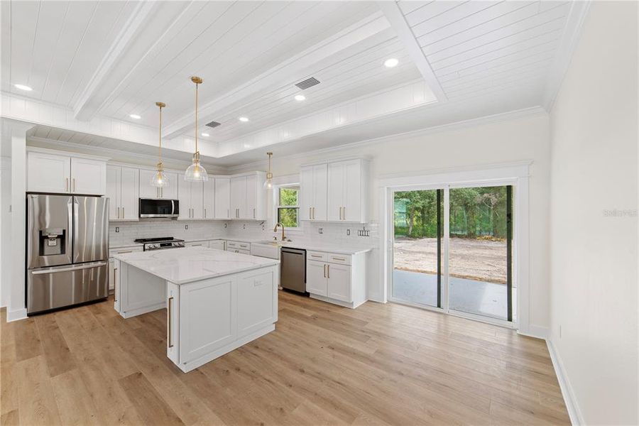 Furnished interior view inside a new home in , Webster (Image 7).