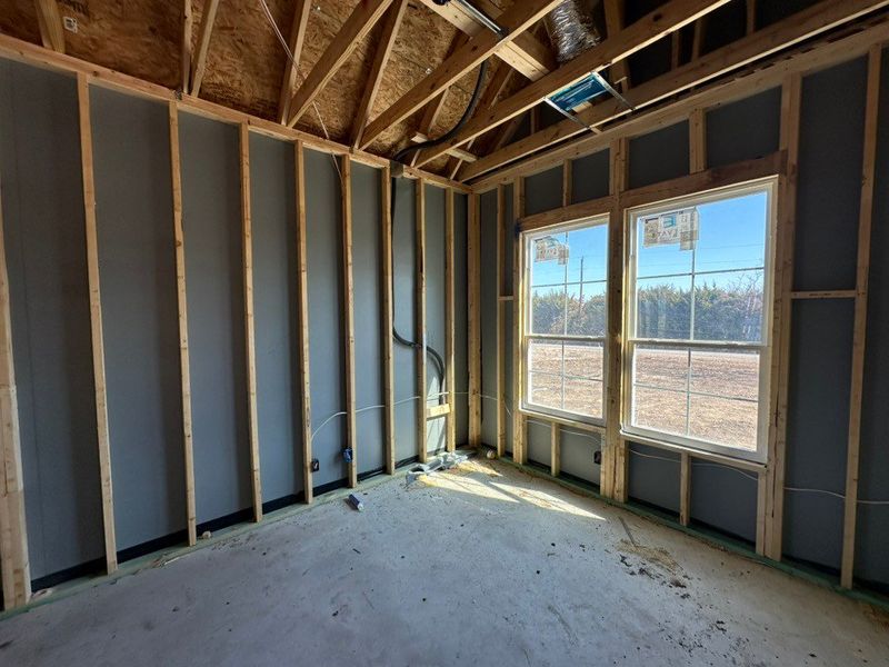 In-progress construction of a new home in Fannin Ranch, Leonard, TX (Image 8).