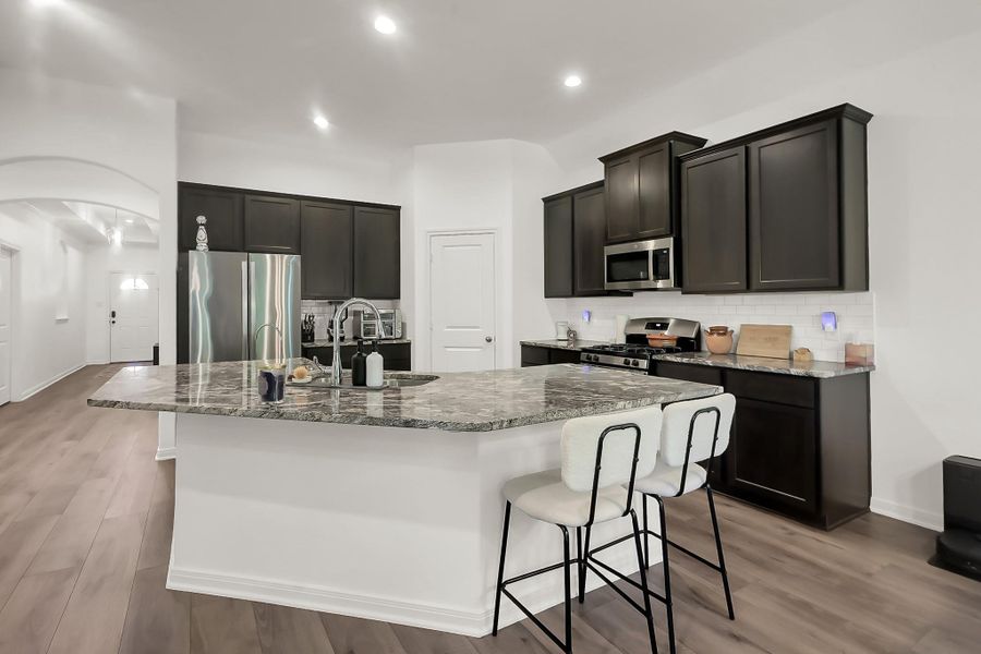 Furnished interior view inside a new home in Lexington Heights, Willis (Image 38).