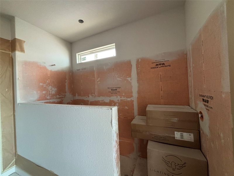 In-progress construction of a new home in Berry Creek Highlands, Georgetown, TX (Image 23).