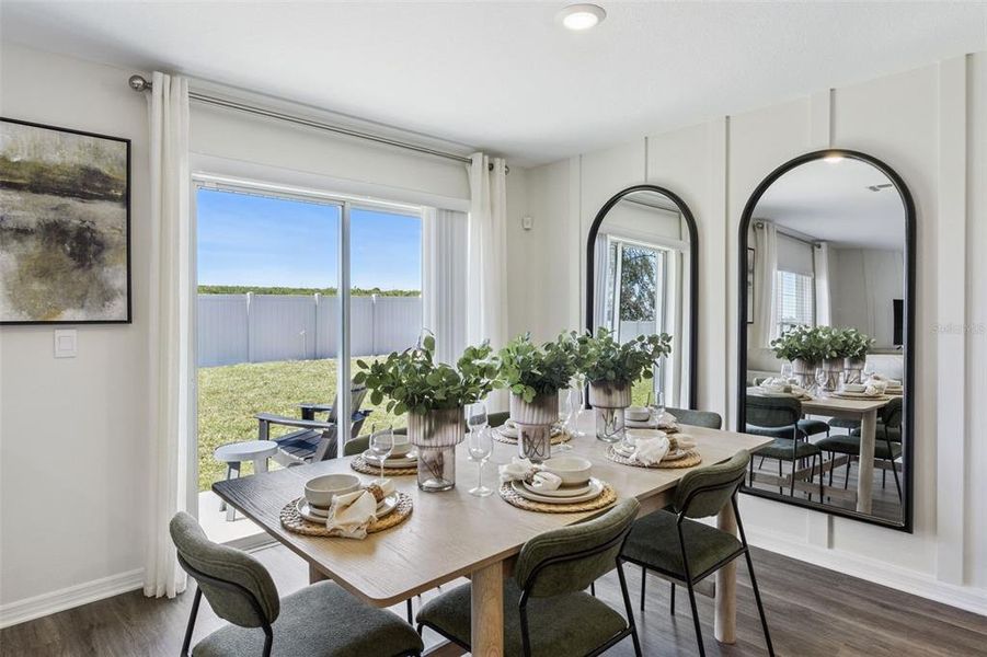 Furnished interior view inside a new home in Willowbrook South, Winter Haven (Image 6).
