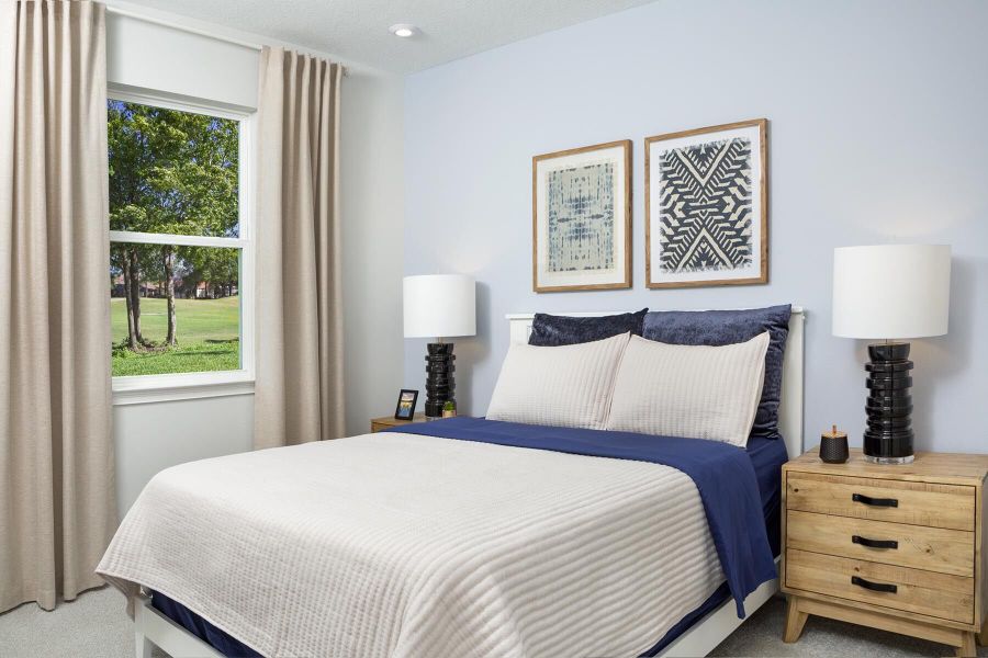 Representative furnished interior of a home built from the Egmont by Mattamy Homes in Sanderling, Palmetto (Image 13).