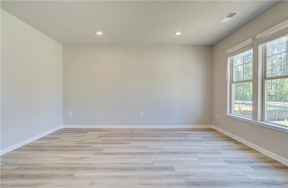 Spacious, unfurnished interior of a new home in Cambria at Traditions, Hampton (Image 7). Spacious, unfurnished interior of a new home in Cambria at Traditions, Hampton (Image 7).