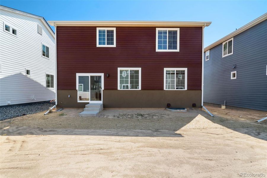 Exterior details and patio area of a home in , Aurora (Image 4). Exterior details and patio area of a home in , Aurora (Image 4).