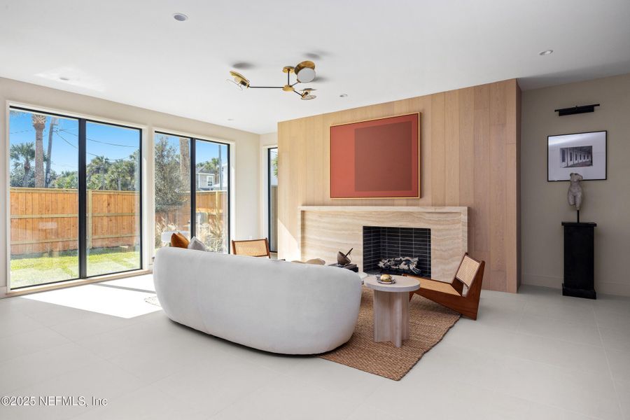 Furnished interior view inside a new home in , Atlantic Beach (Image 11).