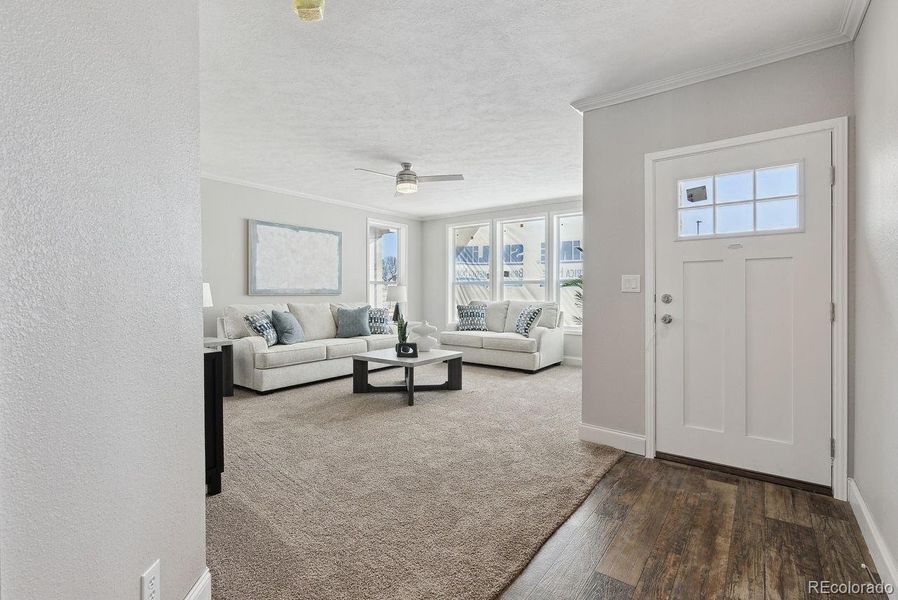 Furnished interior view inside a new home in , Cañon City (Image 3).
