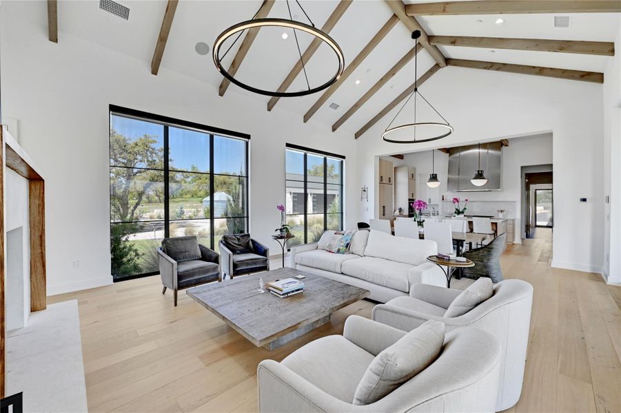 Furnished interior view inside a new home in , Austin (Image 17). Furnished interior view inside a new home in , Austin (Image 17).