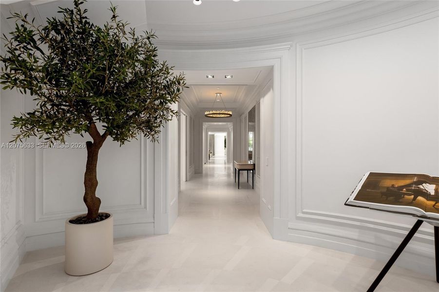 Furnished interior view inside a new home in , Sunny Isles Beach (Image 7).