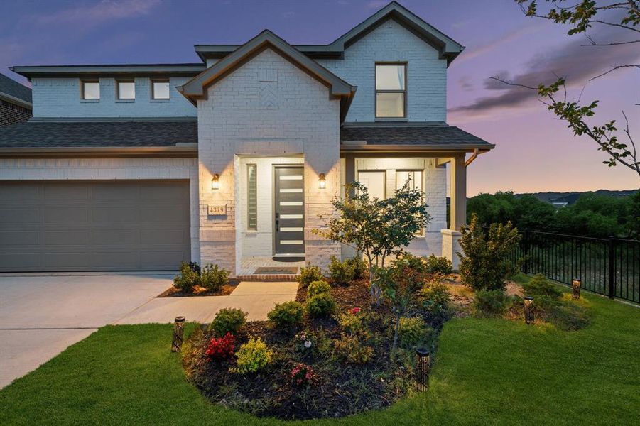 Front exterior of a new home in , McKinney, TX, highlighting curb appeal (Image 21). Front exterior of a new home in , McKinney, TX, highlighting curb appeal (Image 21).