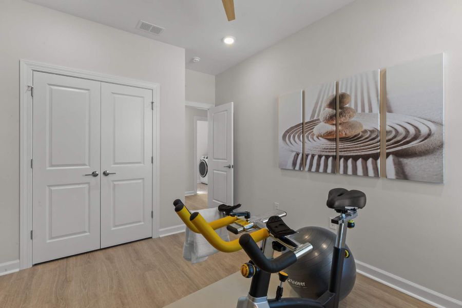 Representative furnished interior of a home built from the The Sunflower by Chesapeake Homes in Coastal Club of the Carolinas, Calabash (Image 25).