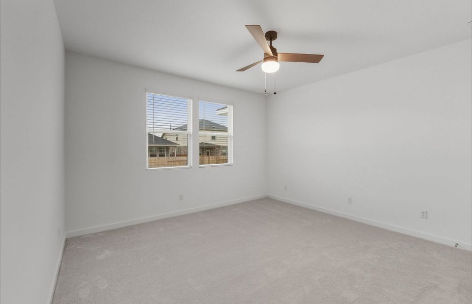 Representative unfurnished interior of a home built from the Fentress by Centex in Larson Crossing, Elgin (Image 20).