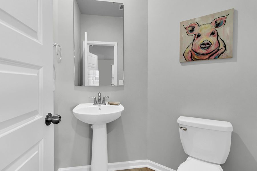 Furnished interior view inside a new home in Sweetgrass at Summers Corner: Arbor Collection, Summerville (Image 13). Furnished interior view inside a new home in Sweetgrass at Summers Corner: Arbor Collection, Summerville (Image 13).