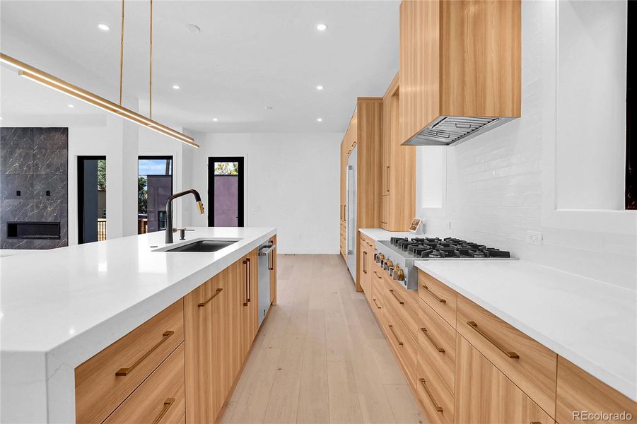 Furnished interior view inside a new home in , Denver (Image 6).