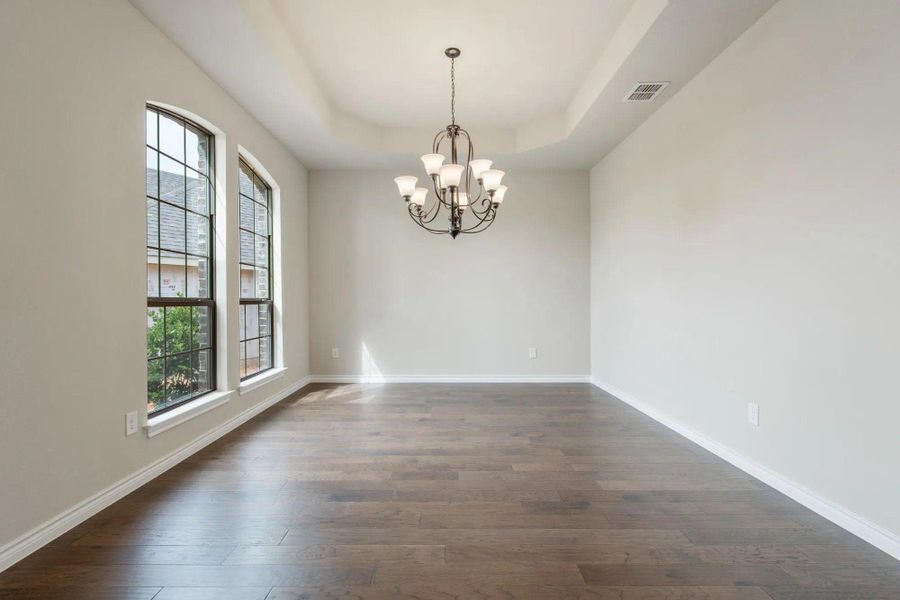 Dining Room | Concept 2671 at Mockingbird Hills in Joshua, TX by Landsea Homes