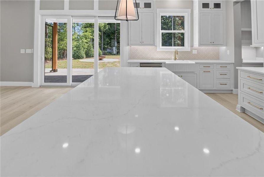 Spacious, unfurnished interior of a new home in , Stone Mountain (Image 117).