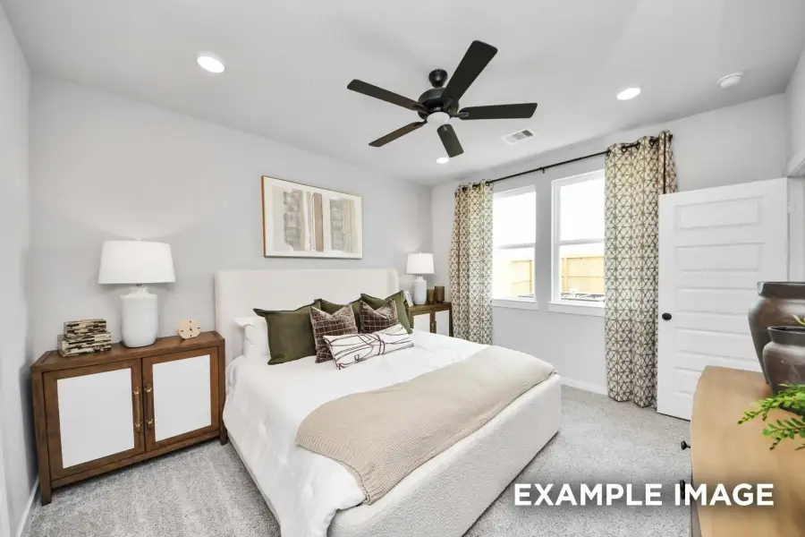 Representative furnished interior of a home built from the The Brazos F by Davidson Homes LLC in Emberly, Beasley (Image 16).