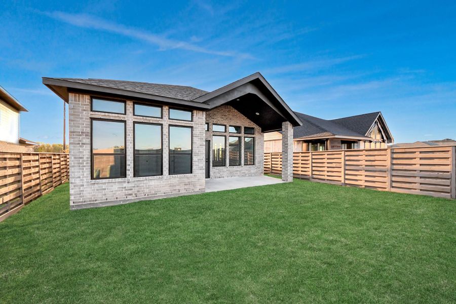 Exterior details and patio area of a home in Austin Point, Richmond (Image 25). Exterior details and patio area of a home in Austin Point, Richmond (Image 25).