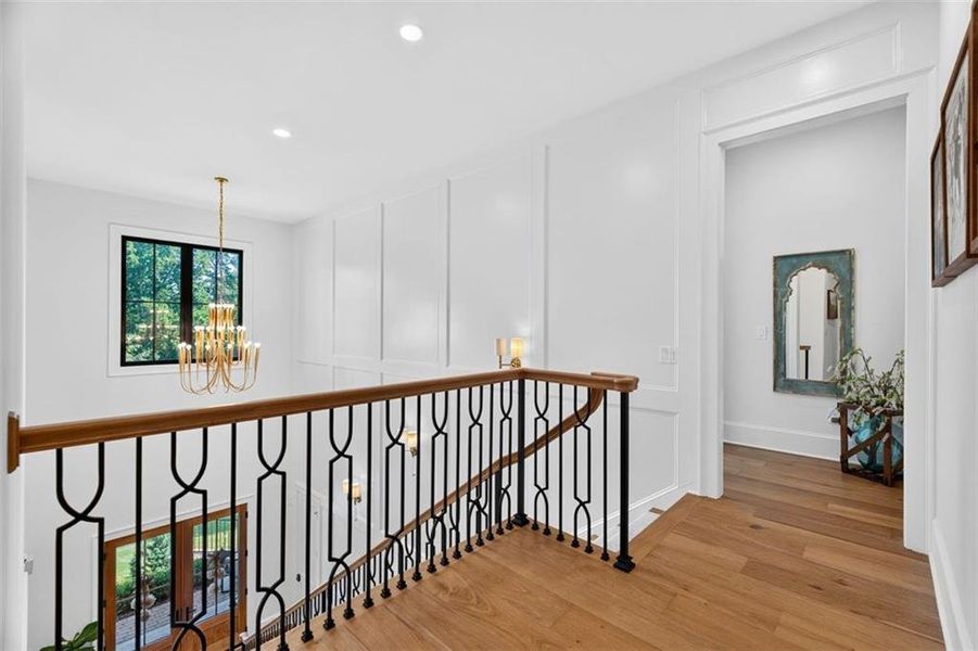 Furnished interior view inside a new home in , Alpharetta (Image 11).