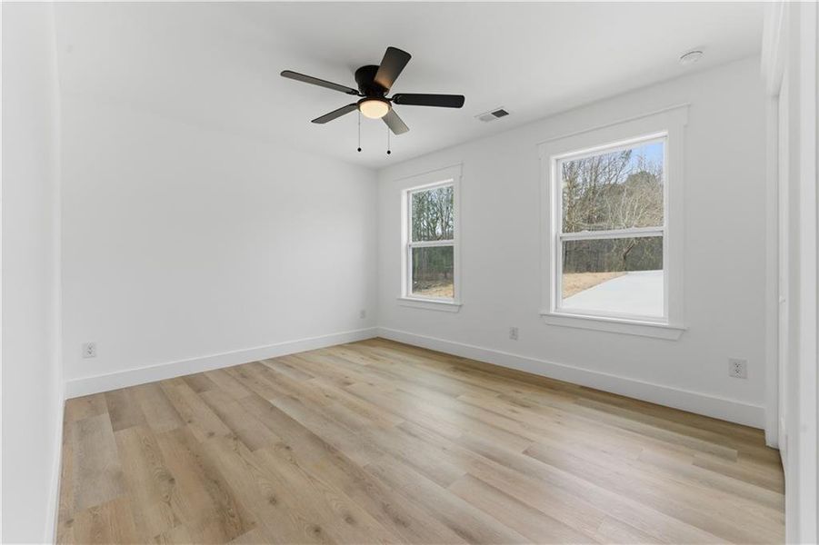 Spacious, unfurnished interior of a new home in , Hiram (Image 12).