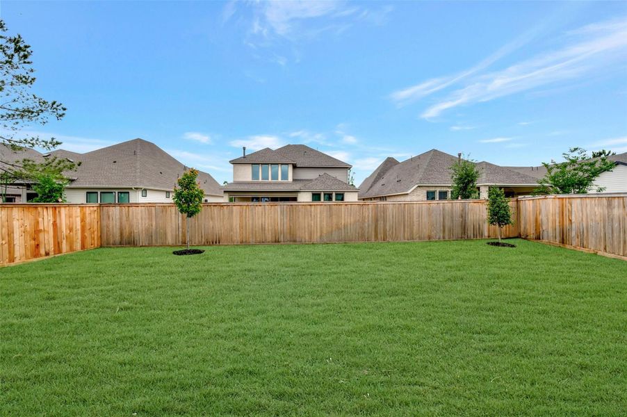 Exterior details and patio area of a home in Kresston - Enclave Collection, Montgomery (Image 28). Exterior details and patio area of a home in Kresston - Enclave Collection, Montgomery (Image 28).