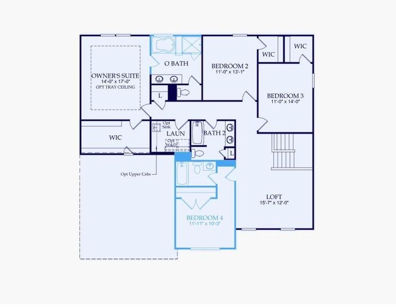 2D floor plan layout of this home in Sierra Creek, Hoschton, GA (Image 6). 2D floor plan layout of this home in Sierra Creek, Hoschton, GA (Image 6).