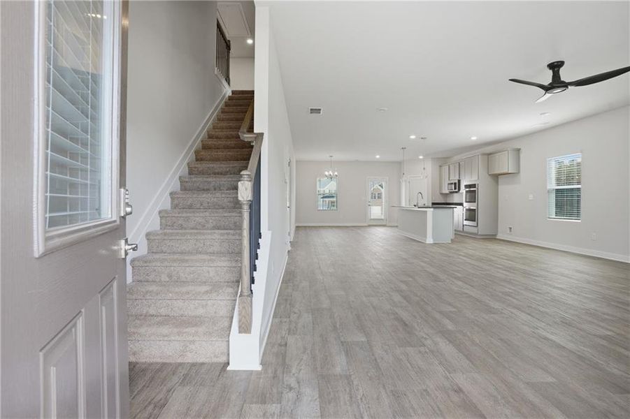 Spacious, unfurnished interior of a new home in Fern Dale, Fairburn (Image 11). Spacious, unfurnished interior of a new home in Fern Dale, Fairburn (Image 11).
