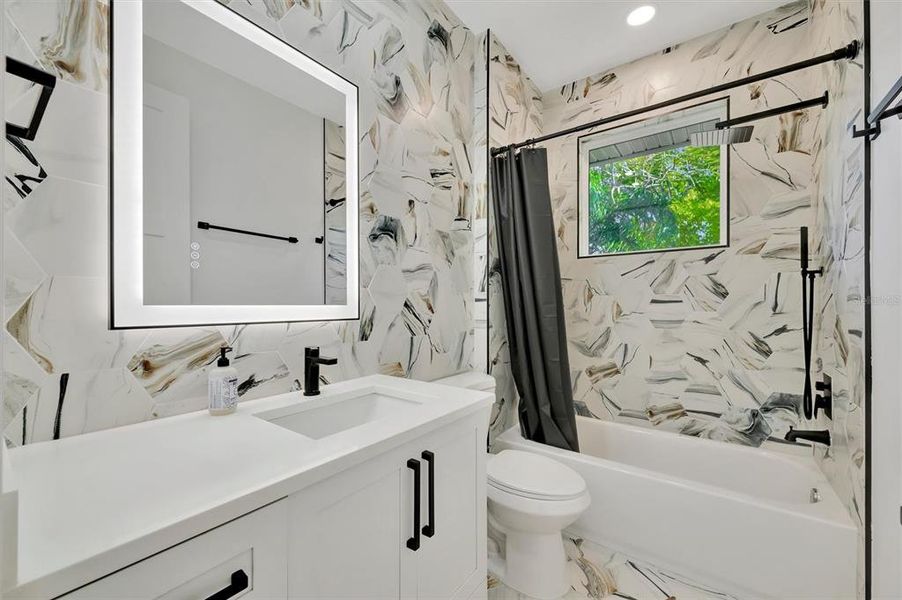 Furnished interior view inside a new home in , Sarasota (Image 11).