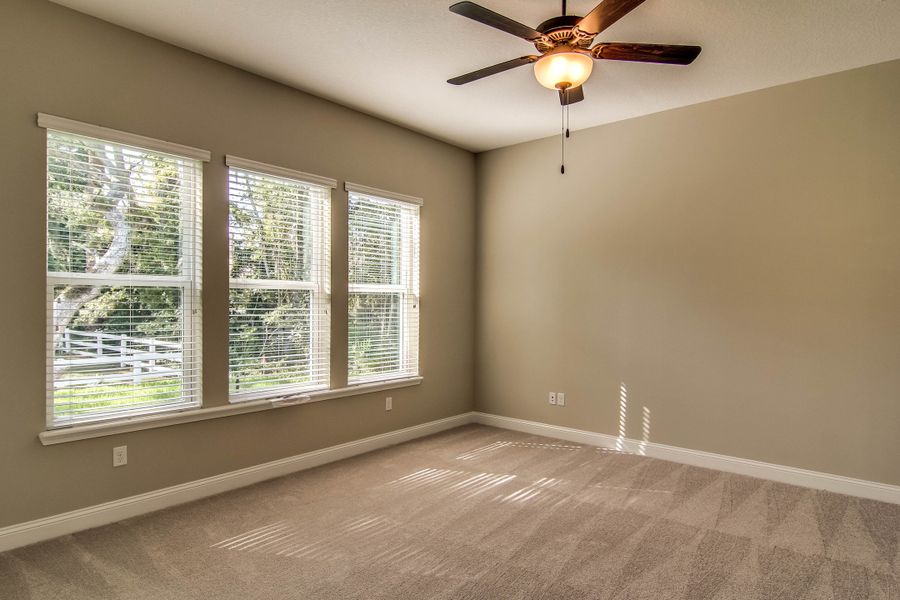 Representative unfurnished interior of a home built from the Lena by Riverside Homes in Hidden Creek at SilverLeaf 70' Series, St. Augustine (Image 23).