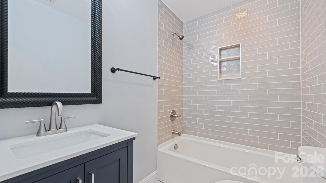 Furnished interior view inside a new home in , Maggie Valley (Image 9).