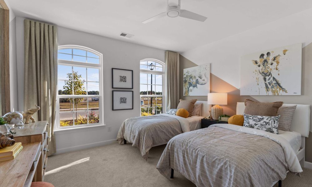 Furnished interior view inside a new home in Bridgewater - Shorehaven Village, Little River (Image 29).