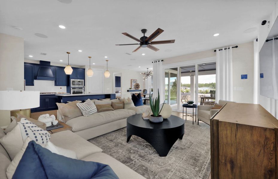 Representative furnished interior of a home built from the Mystique by Del Webb in Del Webb Saint Johns, St. Johns (Image 25).