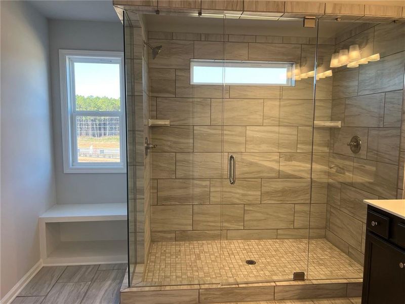 Close-up of interior finishes inside a home in Crofton Place Enclave, Snellville (Image 12).