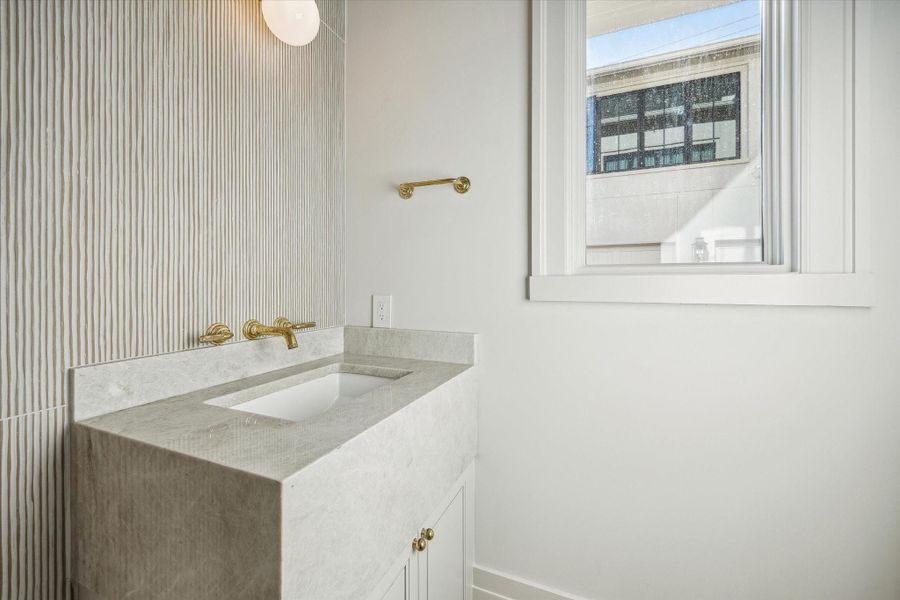 Close-up of interior finishes inside a home in , Houston (Image 22).