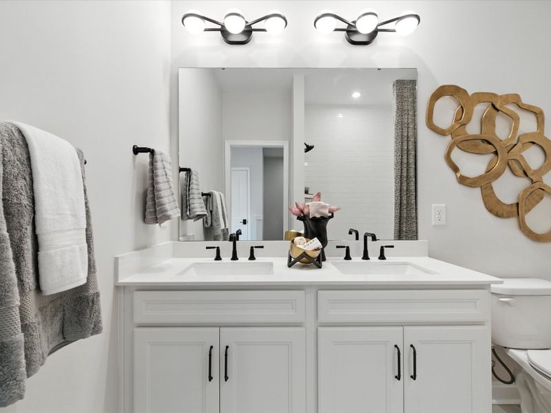 Furnished interior view inside a new home in Southbridge, Fort Mill (Image 24). Furnished interior view inside a new home in Southbridge, Fort Mill (Image 24).