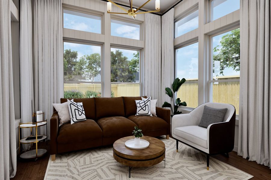 The Begonia - Sunroom