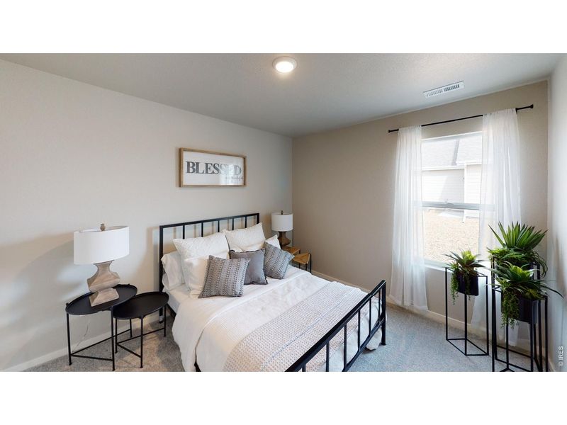 Furnished interior view inside a new home in Granary, Johnstown (Image 13).