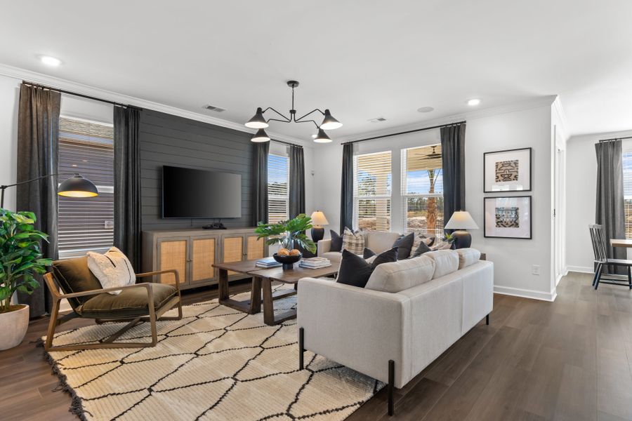 Furnished interior view inside a new home in Terrapin, Leland (Image 21).