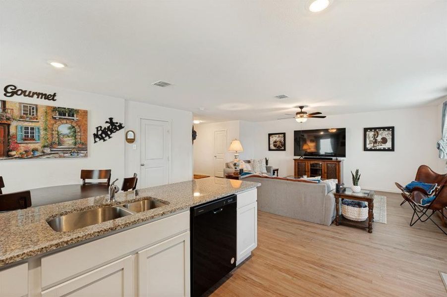 Furnished interior view inside a new home in Foree Ranch, Providence Village (Image 5).