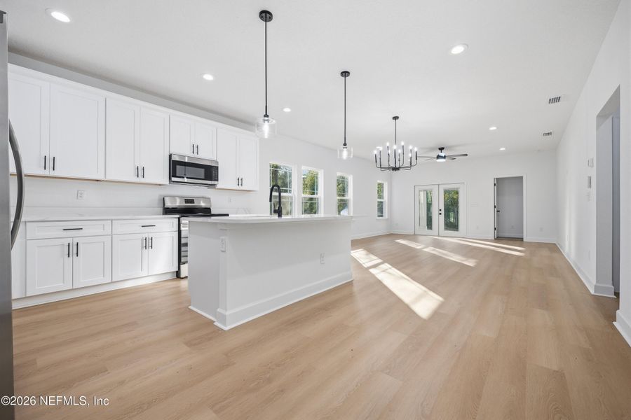Furnished interior view inside a new home in , Keystone Heights (Image 7).