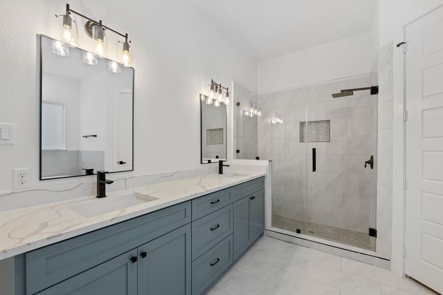 Double Sinks, Double Closets, and Plenty of Space in your brand new Shower Double Sinks, Double Closets, and Plenty of Space in your brand new Shower