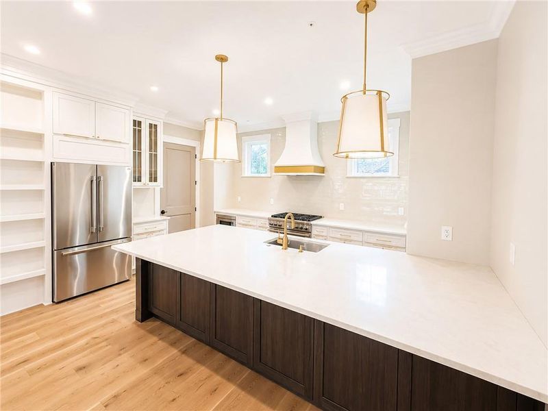 Furnished interior view inside a new home in , Atlanta (Image 10). Furnished interior view inside a new home in , Atlanta (Image 10).