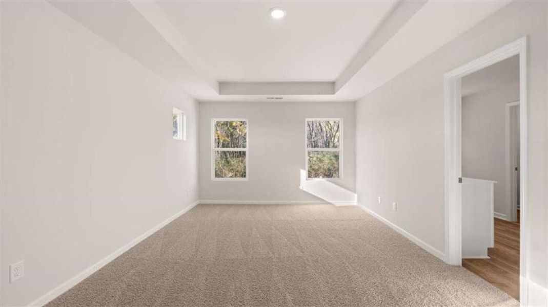 Spacious, unfurnished interior of a new home in Brookland Commons, Monroe (Image 23).
