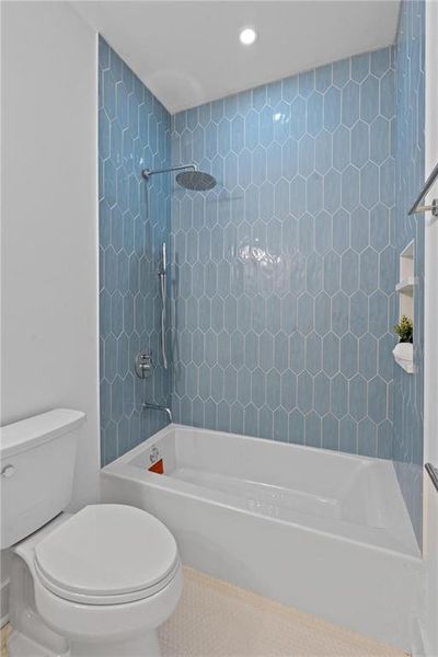 Furnished interior view inside a new home in , Atlanta (Image 13).