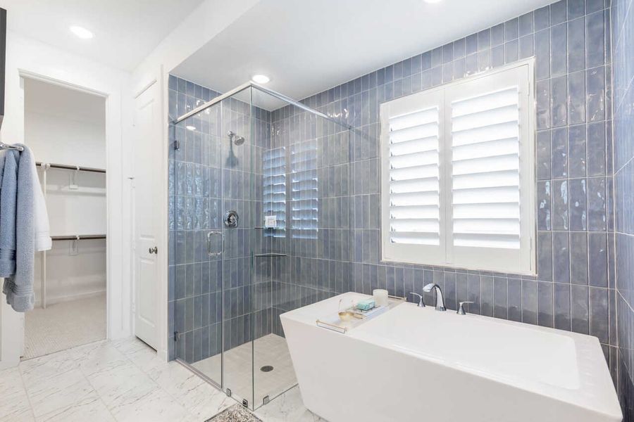 Representative Primary Bathroom - some options shown