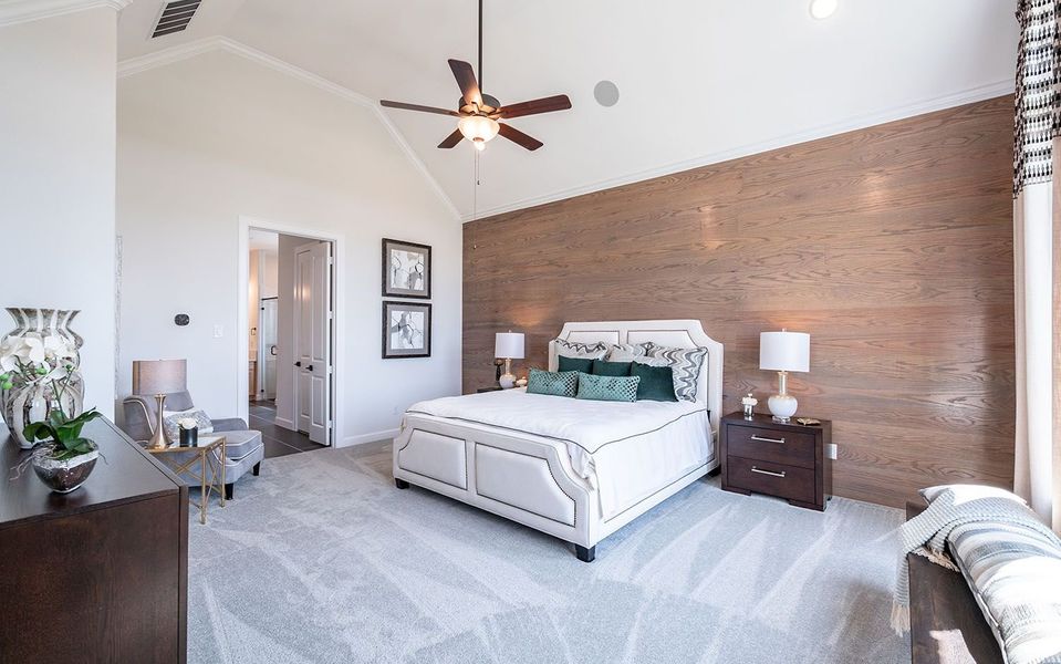 Representative furnished interior of a home built from the Eureka by CastleRock Communities in Sanctuary, Salado (Image 15). Representative furnished interior of a home built from the Eureka by CastleRock Communities in Sanctuary, Salado (Image 15).