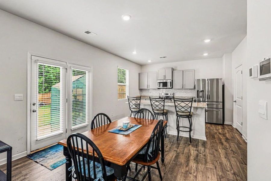 Furnished interior view inside a new home in , Fairburn (Image 7).