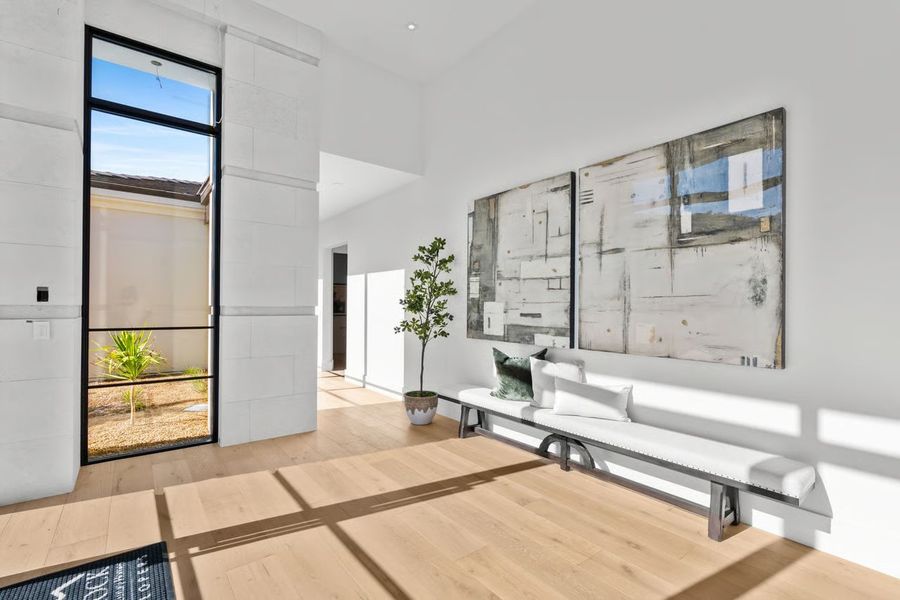 Representative furnished interior of a home built from the Hummingbird by BedBrock Developers in Bird Street Estates, Paradise Valley (Image 14). Representative furnished interior of a home built from the Hummingbird by BedBrock Developers in Bird Street Estates, Paradise Valley (Image 14).