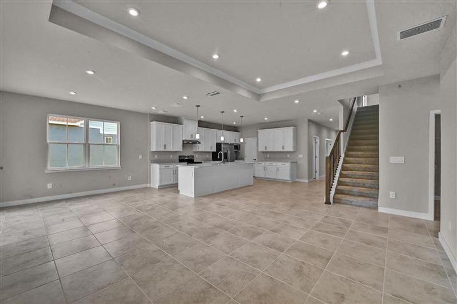 Spacious, unfurnished interior of a new home in Lost Tree Preserve, Vero Beach (Image 6). Spacious, unfurnished interior of a new home in Lost Tree Preserve, Vero Beach (Image 6).