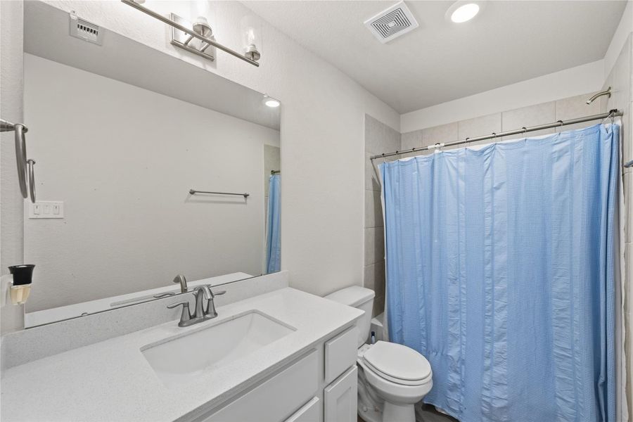 Furnished interior view inside a new home in , Willis (Image 6).
