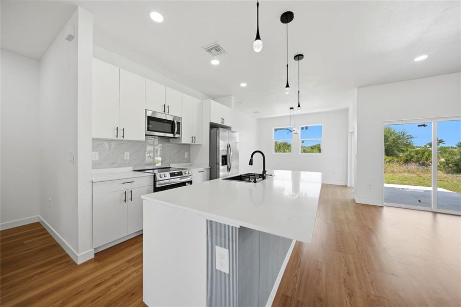 Furnished interior view inside a new home in , Port Charlotte (Image 9).